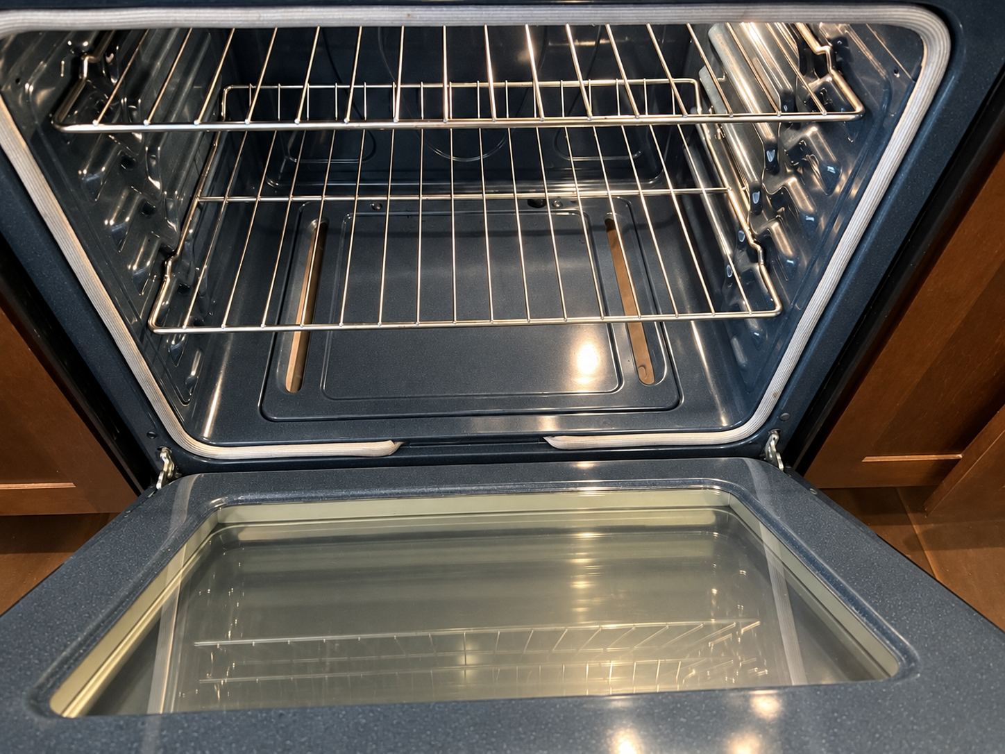 After of Oven interior
