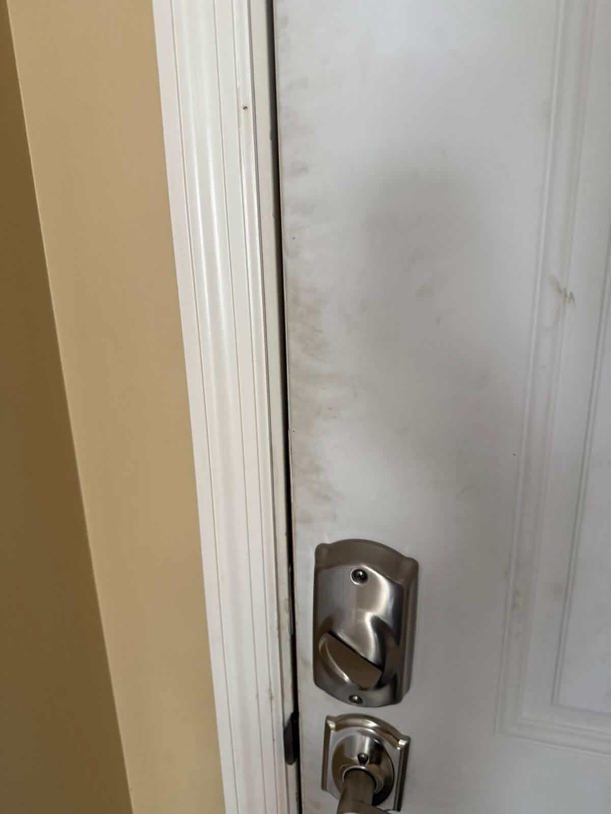 Before of Door & entry detail